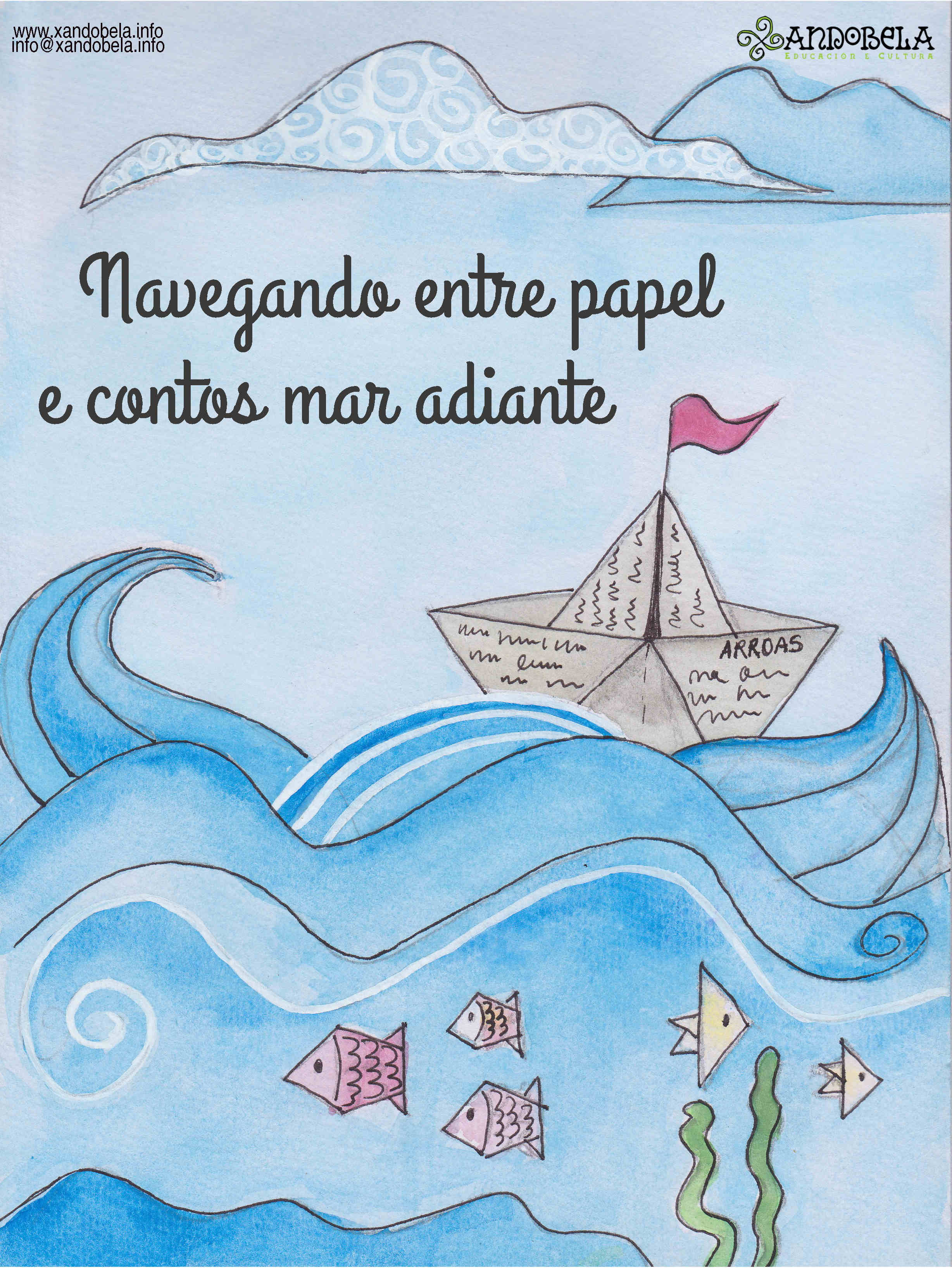 Navegando entre papel e contos mar adiante